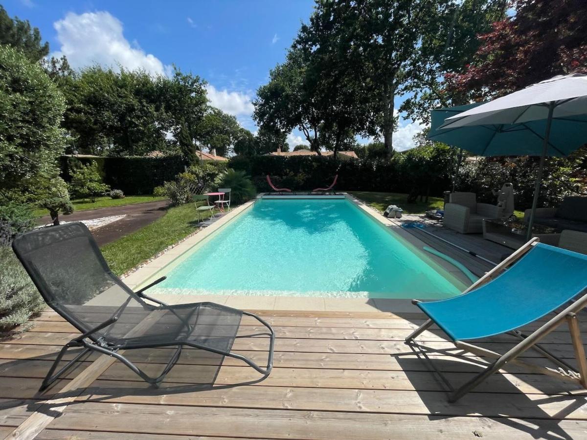 Villa Avec Piscine Andernos Les Bains ภายนอก รูปภาพ