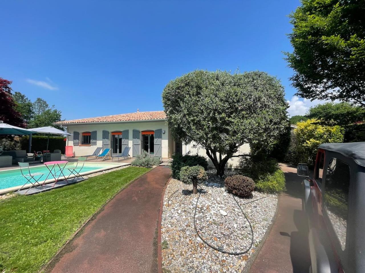 Villa Avec Piscine Andernos Les Bains ภายนอก รูปภาพ