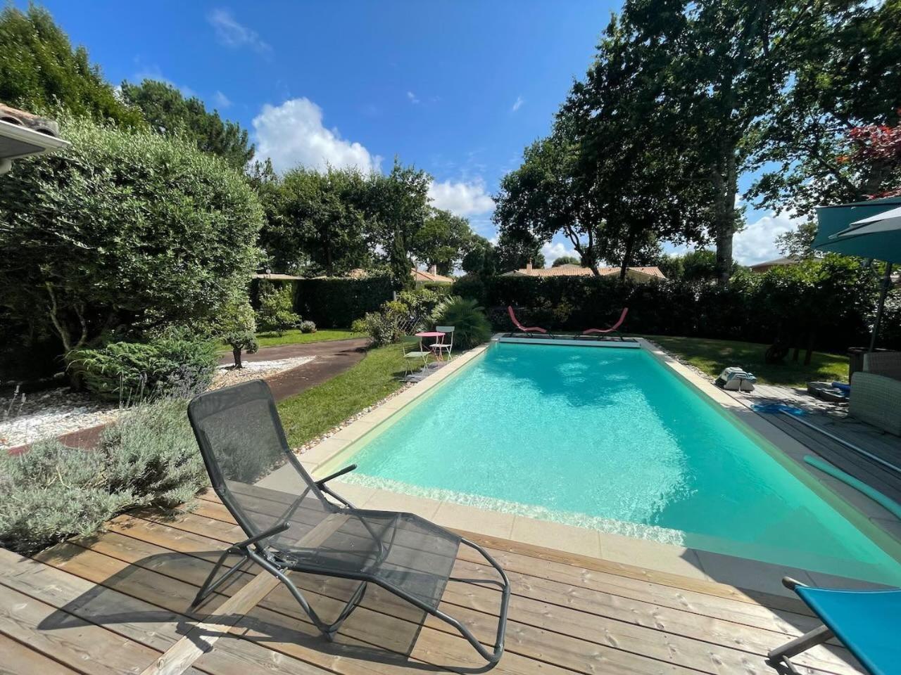 Villa Avec Piscine Andernos Les Bains ภายนอก รูปภาพ