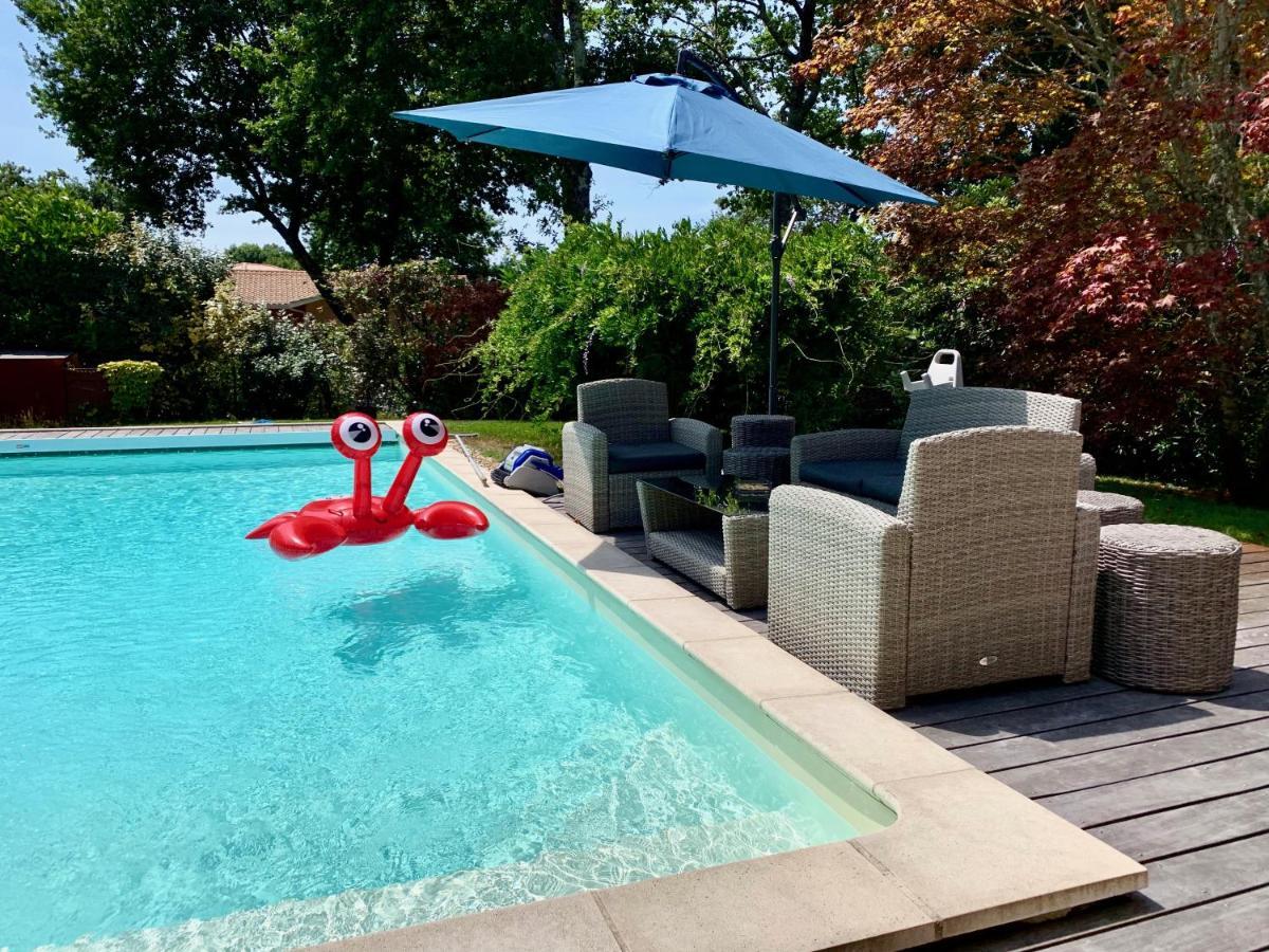 Villa Avec Piscine Andernos Les Bains ภายนอก รูปภาพ
