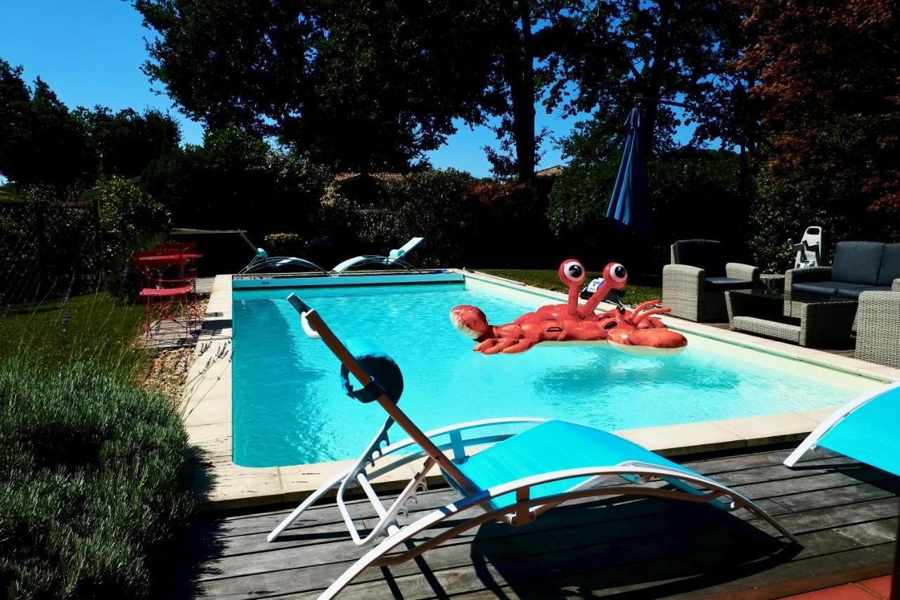 Villa Avec Piscine Andernos Les Bains ภายนอก รูปภาพ